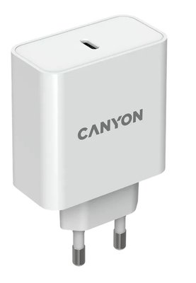 Canyon H-65 white (GAN 65W) Сетевое зарядное устройство 28904 фото
